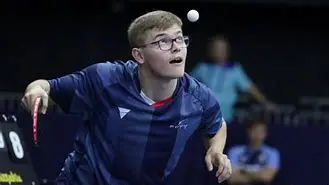 Image of Alexis Lebrun : La pépite d'or du tennis de table français