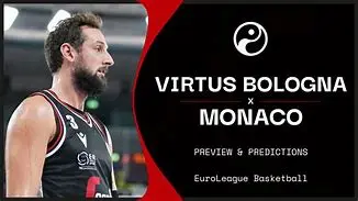 Image of AS Monaco Basket vs Virtus Segafredo Bologna : Une Rivalité Européenne sur le Terrain