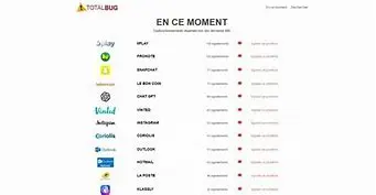 Image for DownDetector : Le baromètre des pannes internet et des services en ligne